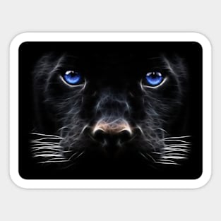 black panthera Sticker